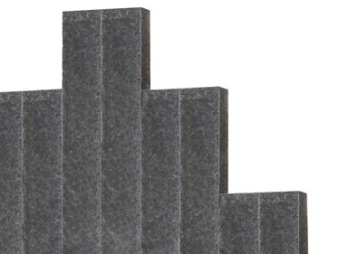 Zoom sur les palis en basalte Takeda 8x12