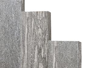 Les palis en gneiss Urban Grey Line et leur surface grise à l'effet poivre & sel original ! Zoom sur les palis en gneiss Urban Grey Line 8x25