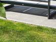 Exemple d'utilisation des pavés en gneiss Urban Grey Line