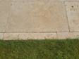 Bordures de jardin en travertin Medium Select et gazon