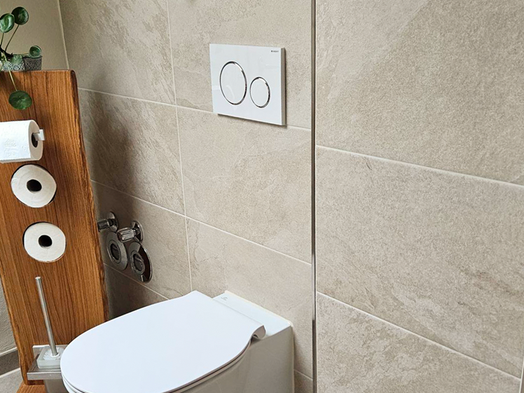 Bordure galet taillé cuisine bain mur toilet beige clair Bor-SK0101_f |10 pièces
