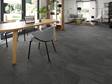 Le carrelage effet ardoise Canyon Slate en grès cérame posé dans le salon