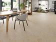 Le carrelage en pierre calcaire Royal Beige dans le salon
