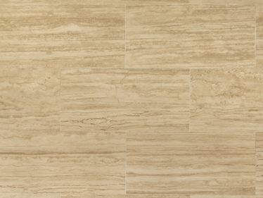 Les carreaux en travertin Natura photographiés de près