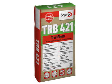 Un sac de liant trass