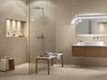 Salle de bain avec carrelage en gres cerame Ivory Supreme